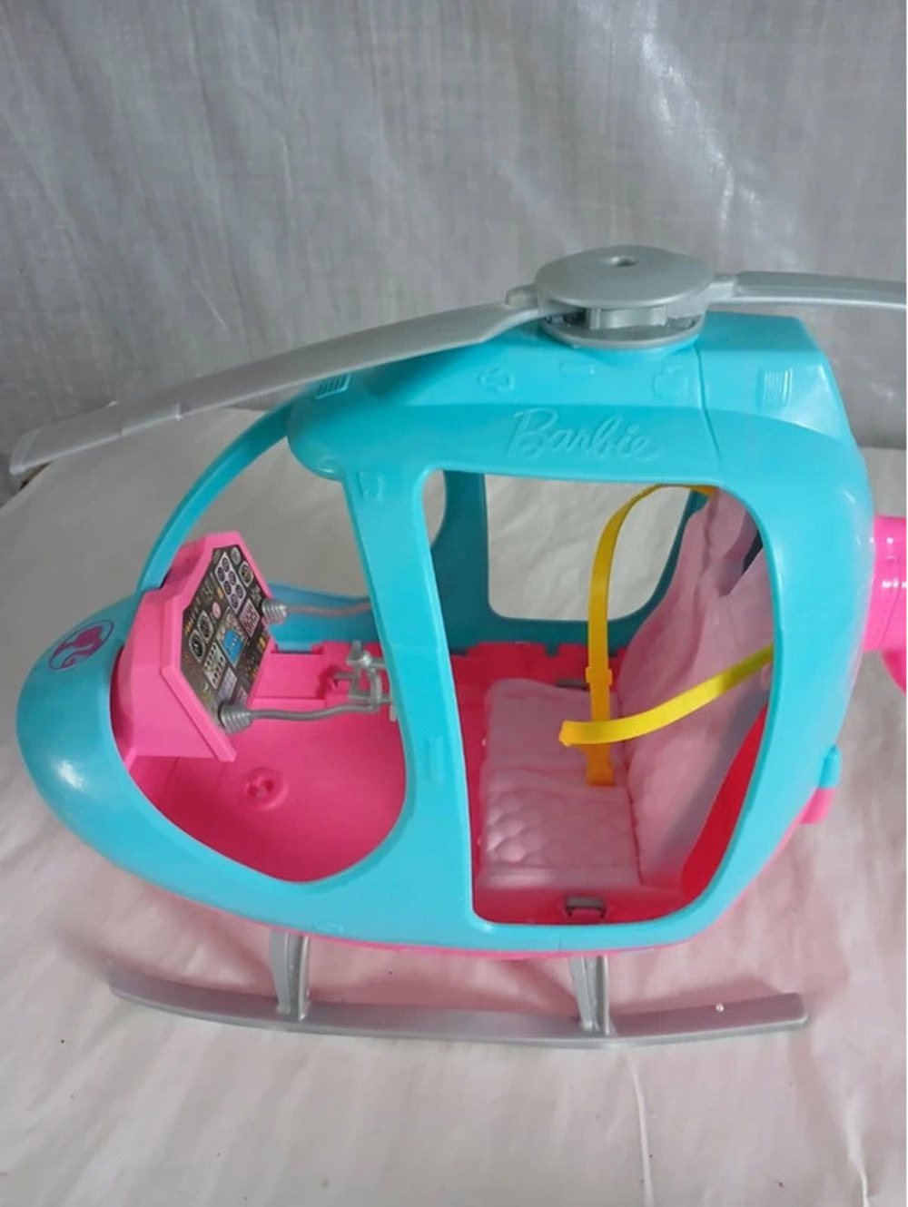 Barbie helicopter toy